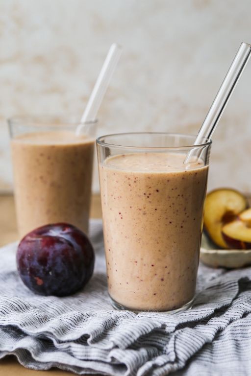 Wild Plum Smoothie with Yogurt