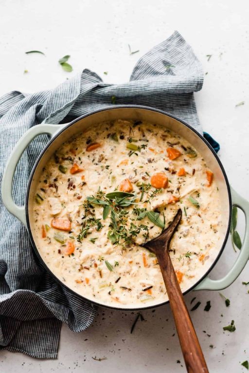 Wild Rice Chicken Soup