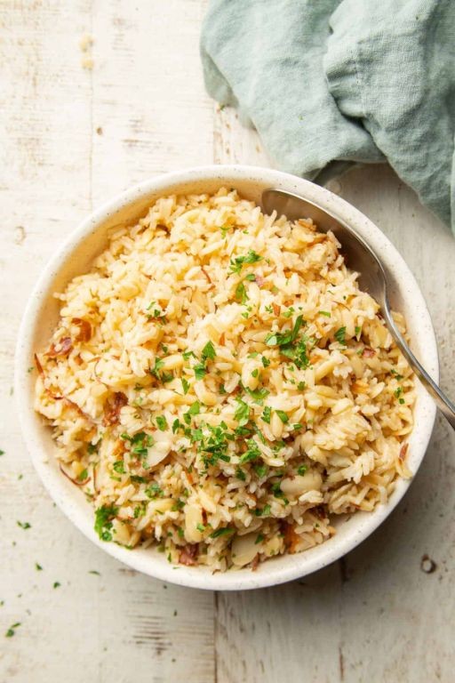 Wild Rice Pilaf with Toasted Almonds