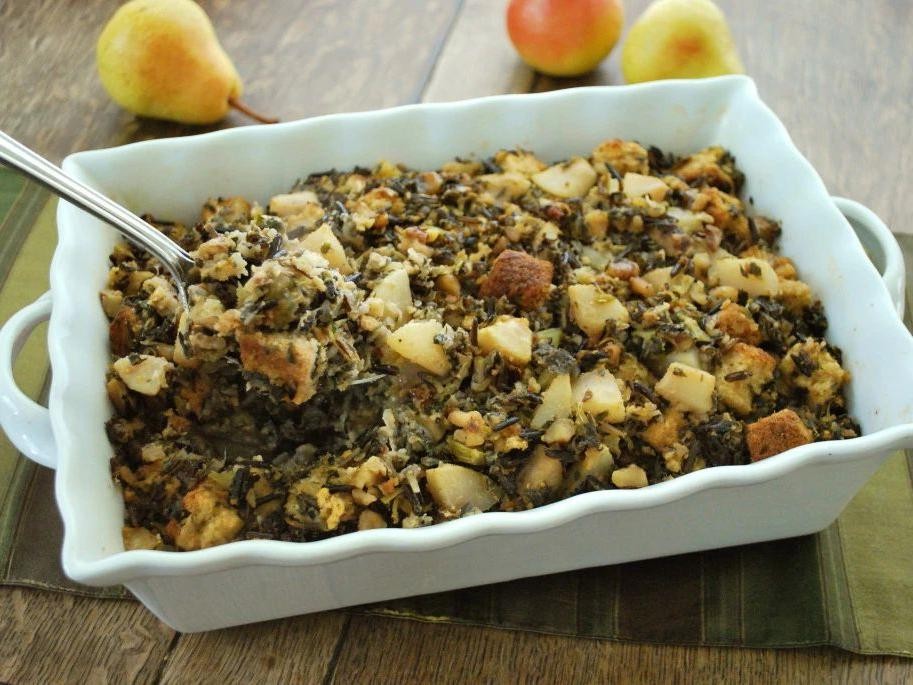 Wild Rice and Bread Stuffing