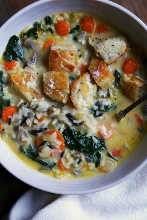 Wild Rice and Kale Soup