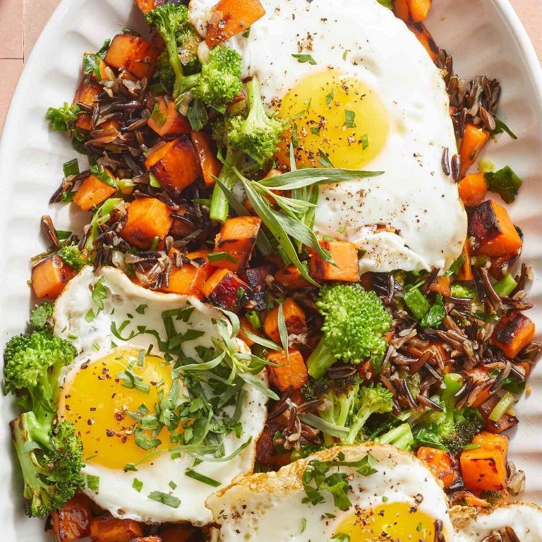 Wild Rice and Sweet Potato Hash