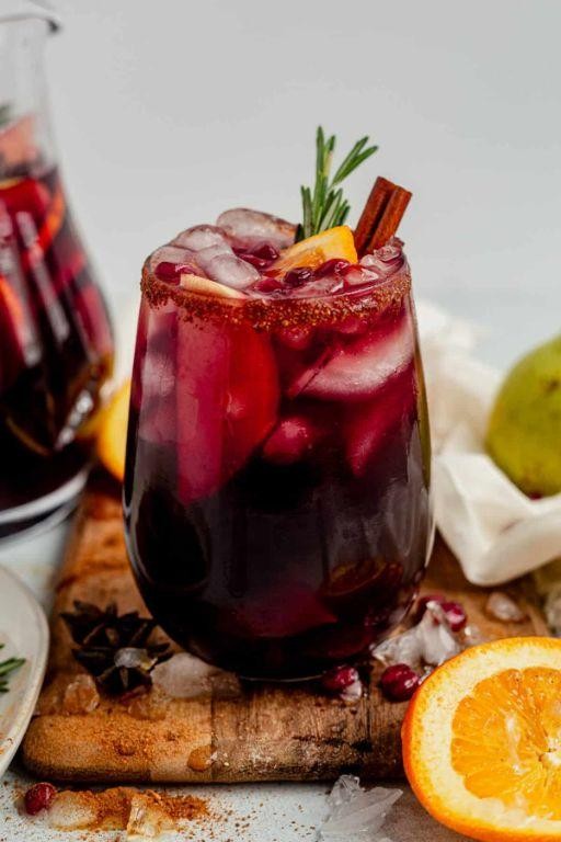 Winter Sangria Punch