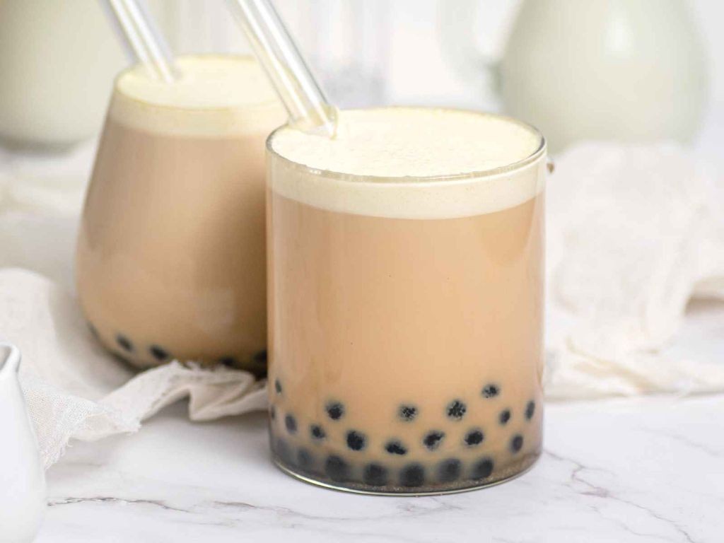 Wintermelon Milk Tea with Tapioca