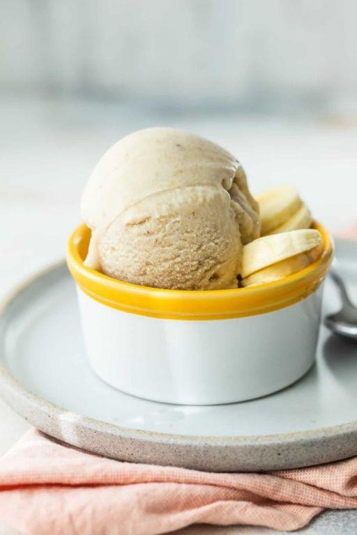 Yogurt and Banana Ice Cream