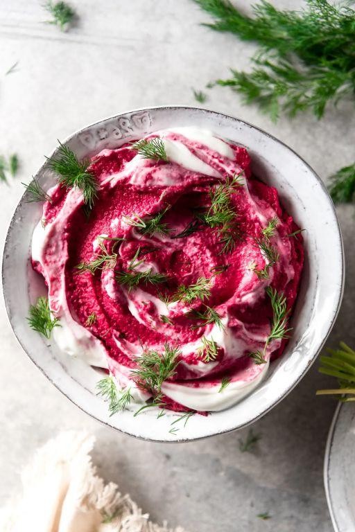Yogurt and Beetroot Hummus