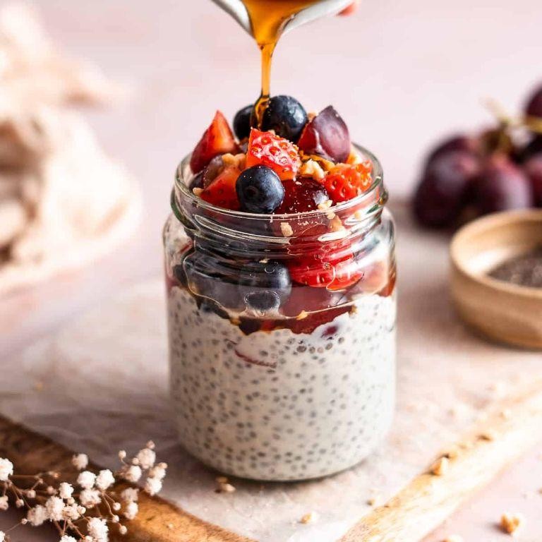 Yogurt and Chia Seed Pudding