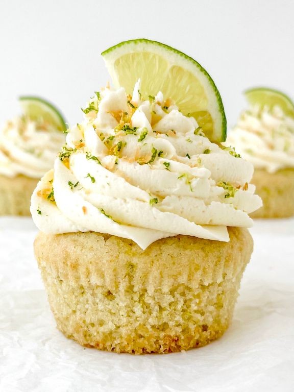 Zesty Gluten-Free Lime Cupcakes