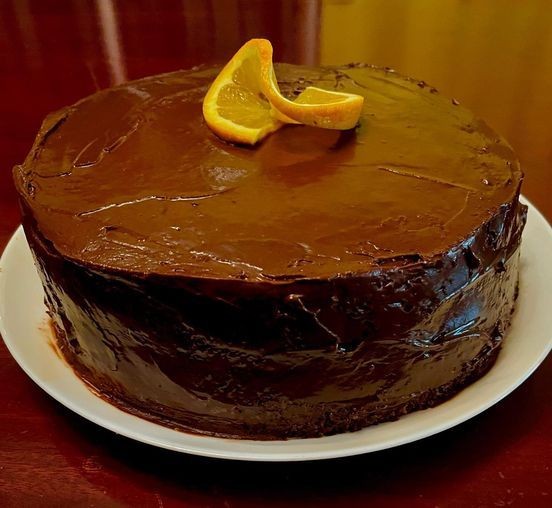 Zesty Orange Mayonnaise Cake