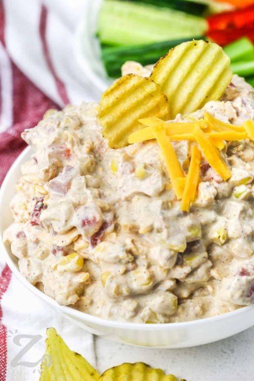 Zesty Salsa Verde Boat Dip