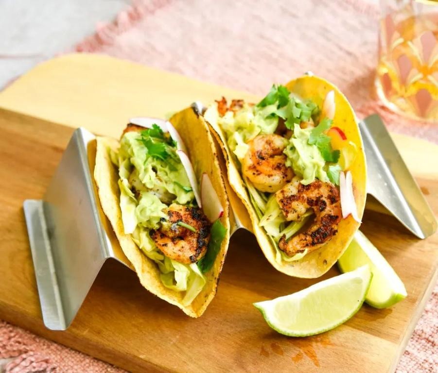 Zesty Twinadime Lime Shrimp Tacos