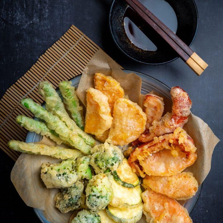 Zucchini Tempura with Ponzu Sauce