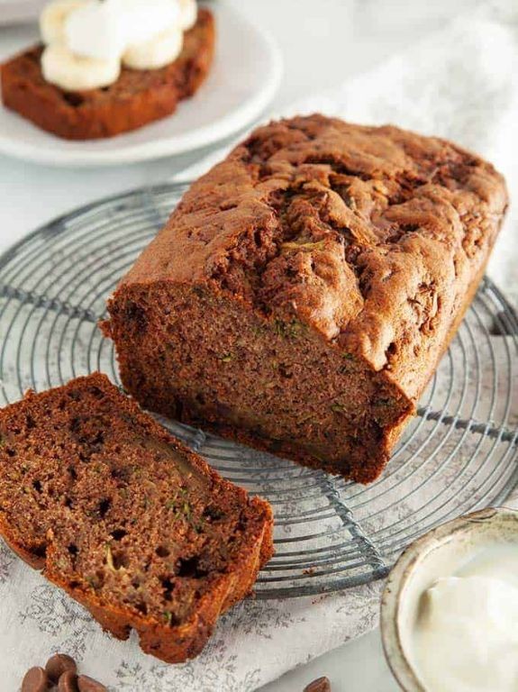 Zucchini Weight Watcher Banana Bread