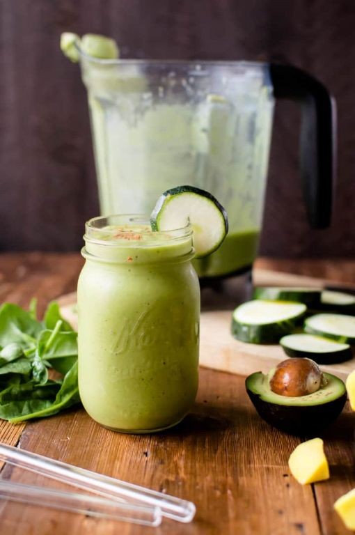 Zucchini and Avocado Smoothie