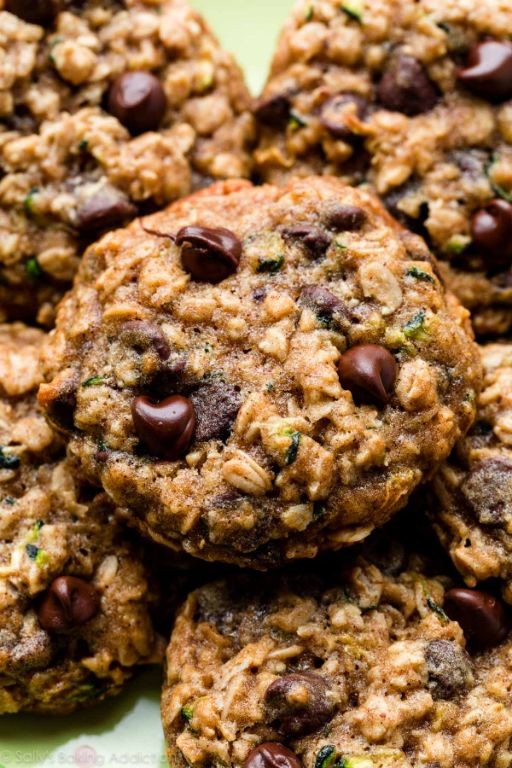 Zucchini and Chocolate Chip Cookies