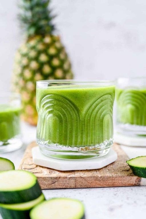 Zucchini and Lime Refreshing Juice