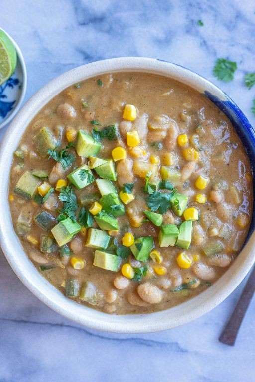 Zucchini and White Bean Chili