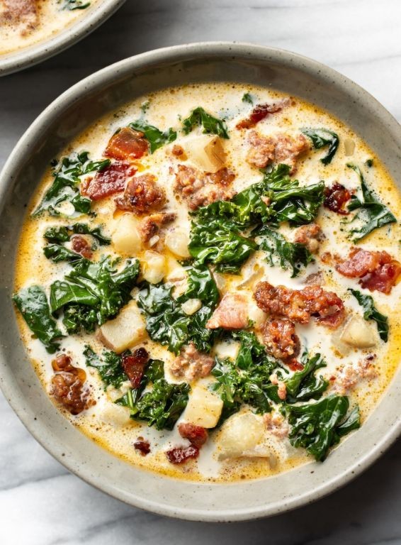 Zuppa Toscana with Sausage and Kale