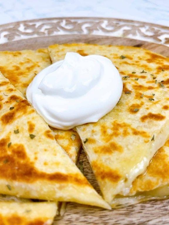 3-Ingredient Cheese Quesadilla