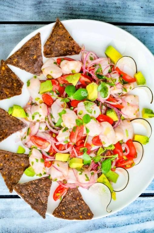 Abalone and Scallop Ceviche