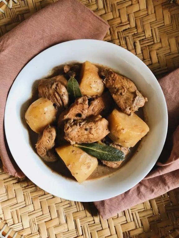 Adobo Chicken and Potato Stew for a Hearty Meal