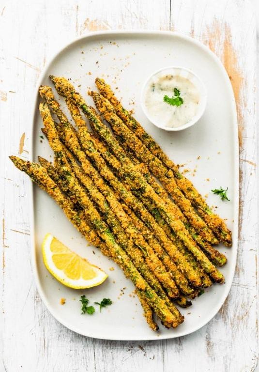Air Fryer Crispy Asparagus Fries