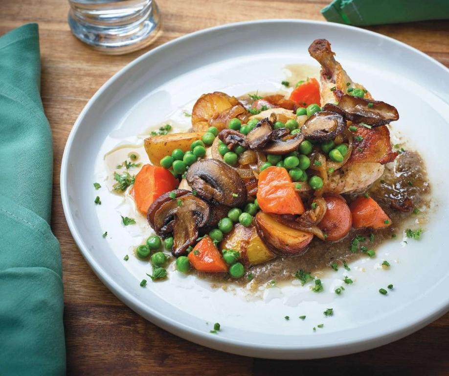 Airline Chicken Breast with Mushroom Sauce