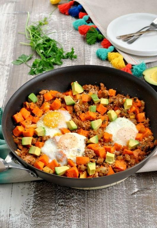 Al Pastor Breakfast Hash