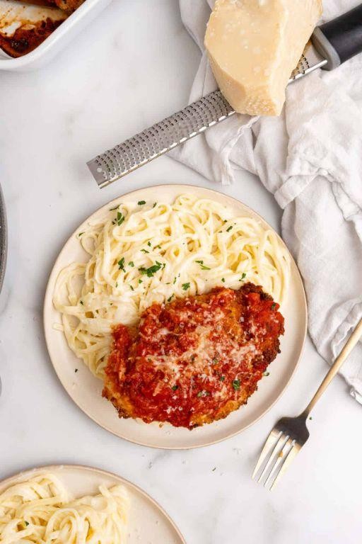 Alfredo Chicken Parmesan Pasta
