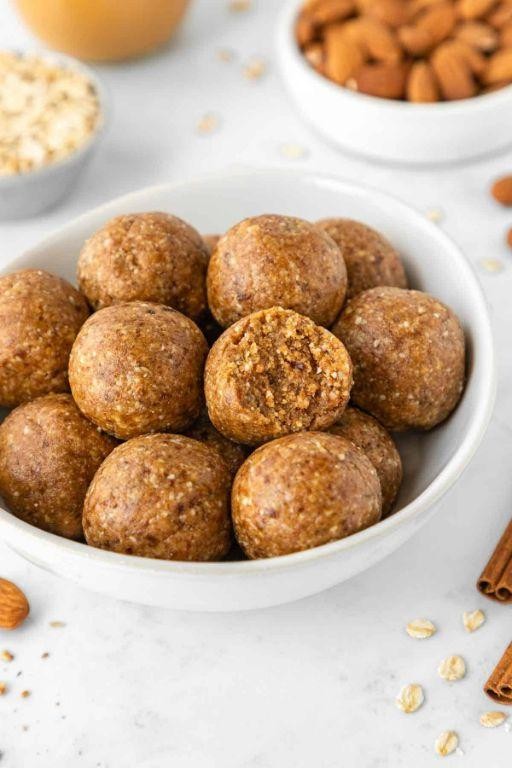 Almond Butter Stevia Energy Balls