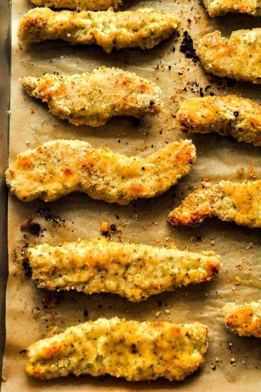 Almond Flour Breaded Keto Chicken Tenders