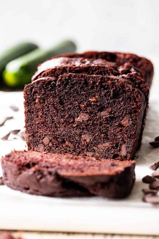 Almond Flour Chocolate Zucchini Bread