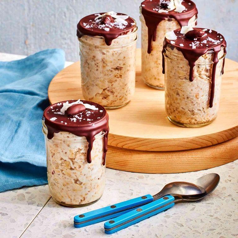 Almond Joy Inspired Slow Cooker Oats