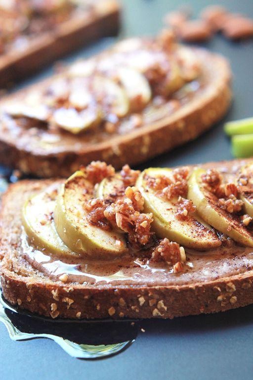 Apple Almond Butter Toast