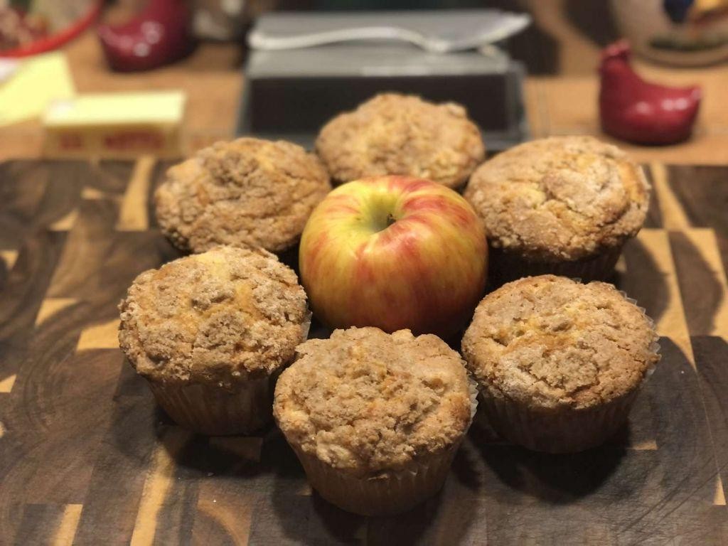 Apple Walnut Muffins