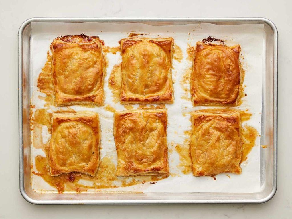 Apple and Brie Puff Pastry Tart