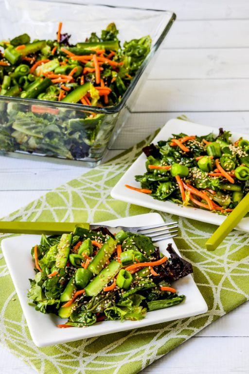 Asian Sesame Spring Mix Salad