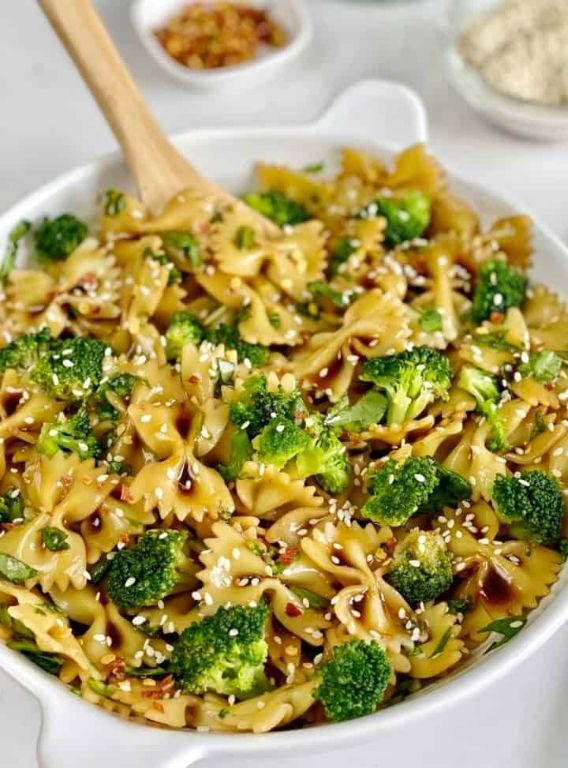 Asian-Inspired Bow Tie Pasta Salad