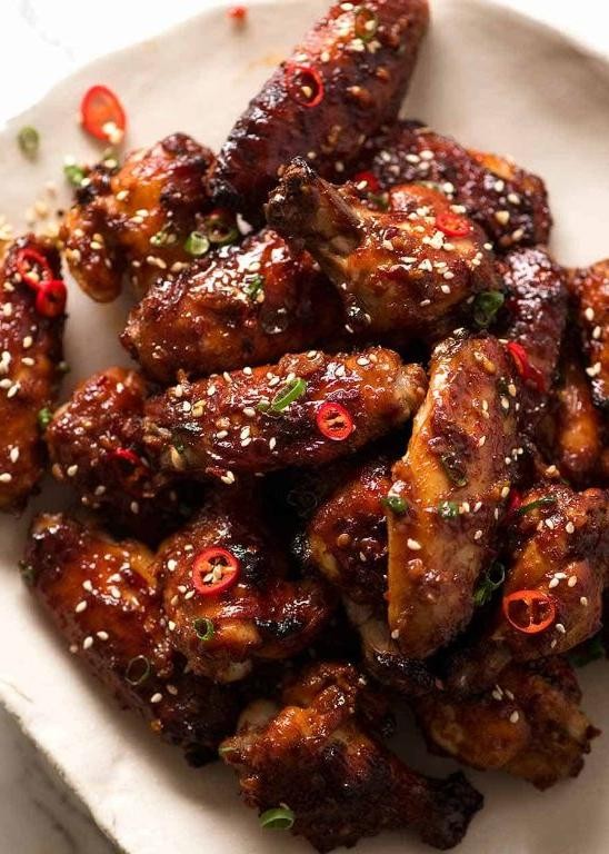 Asian-Inspired Salt and Vinegar Chicken Wings with Soy Sauce