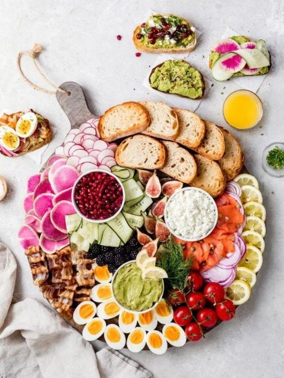 Avocado Toast Bar with Toppings