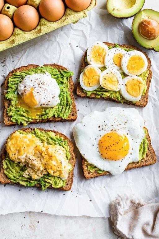 Avocado and Egg Toast