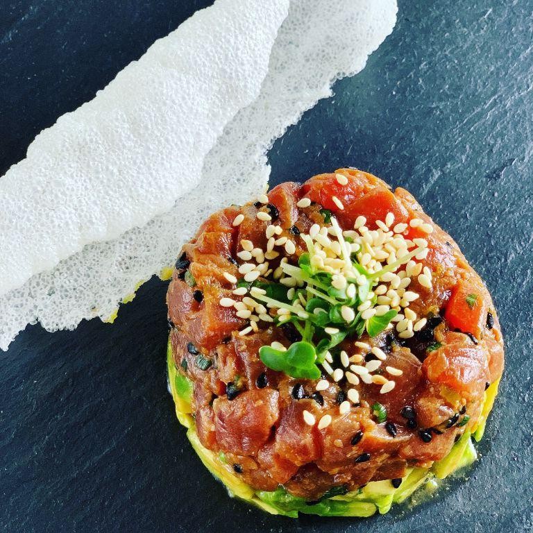 Avocado and Tuna Tartare