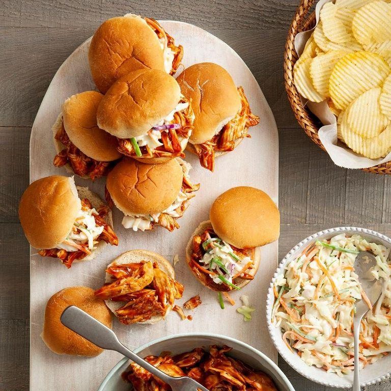 BBQ Chicken Sliders
