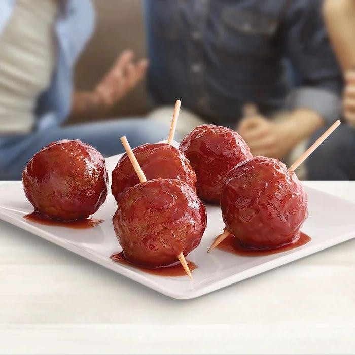 BBQ Glazed Satin Balls