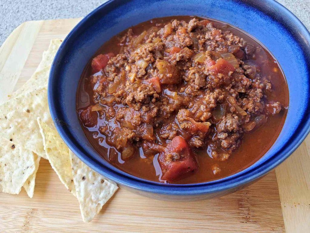 BBQ No Bean Chili