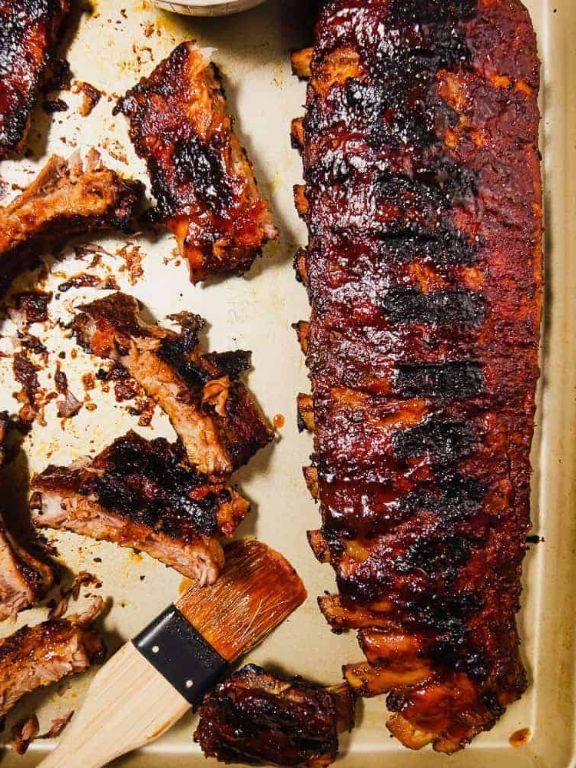 BBQ Pork Ribs with Dry Rub