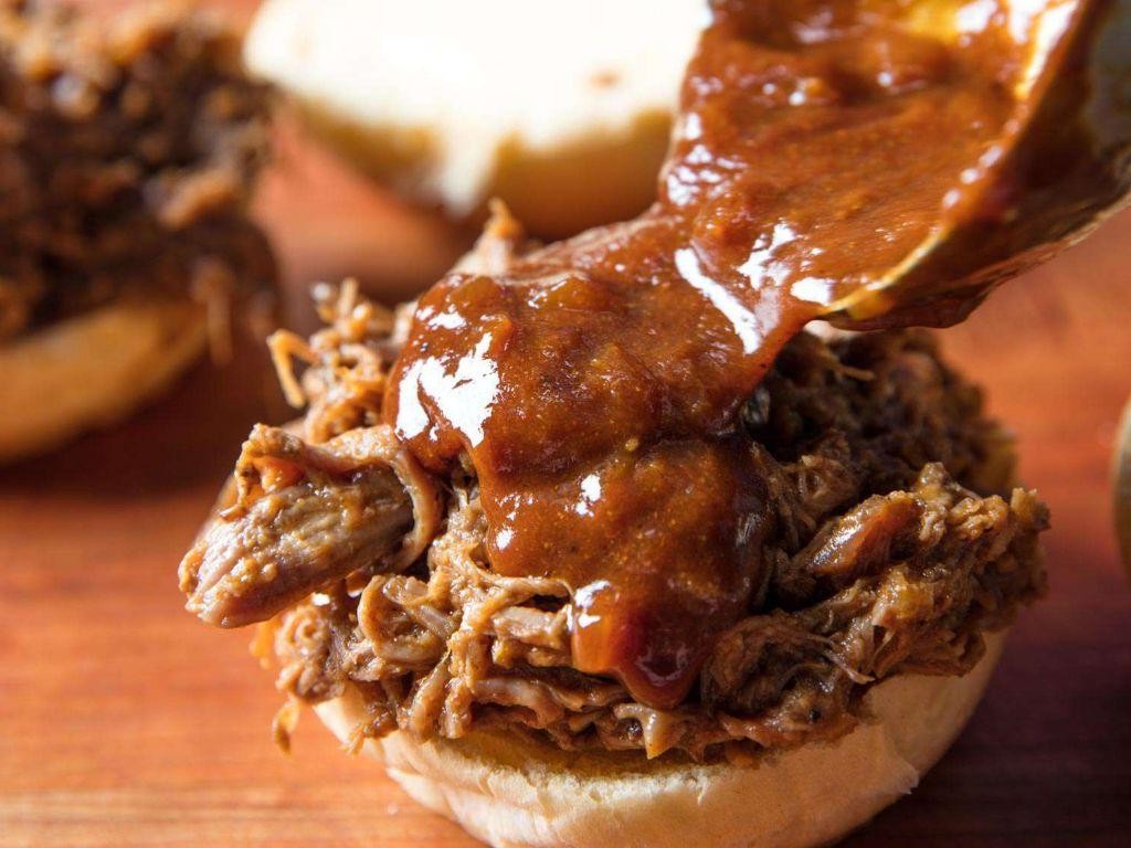 BBQ Pulled Lamb Shoulder Sandwiches