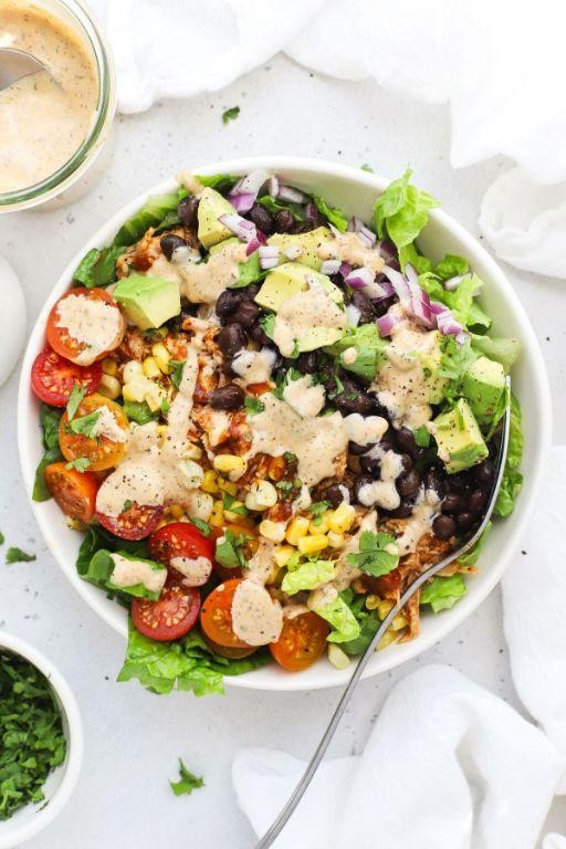 BBQ Ranch Rotisserie Chicken Salad