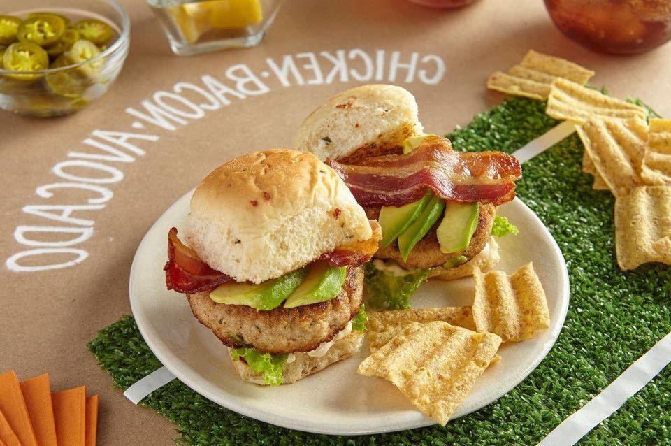 Bacon Avocado Sliders
