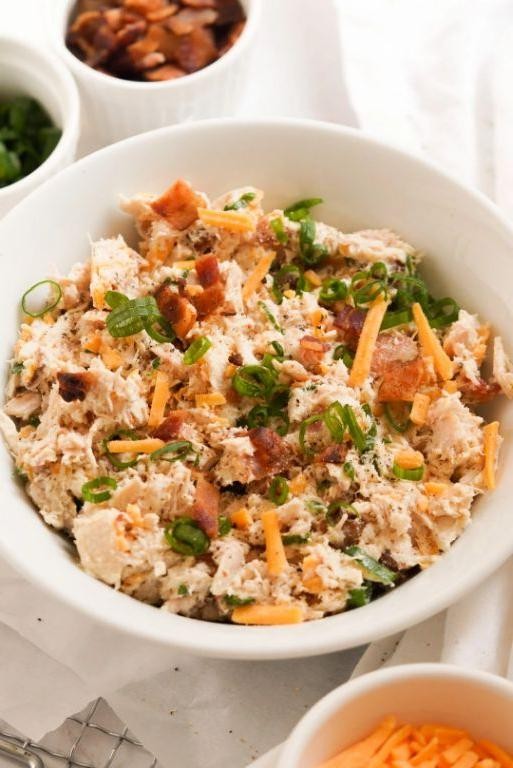 Bacon Ranch Rotisserie Chicken Salad